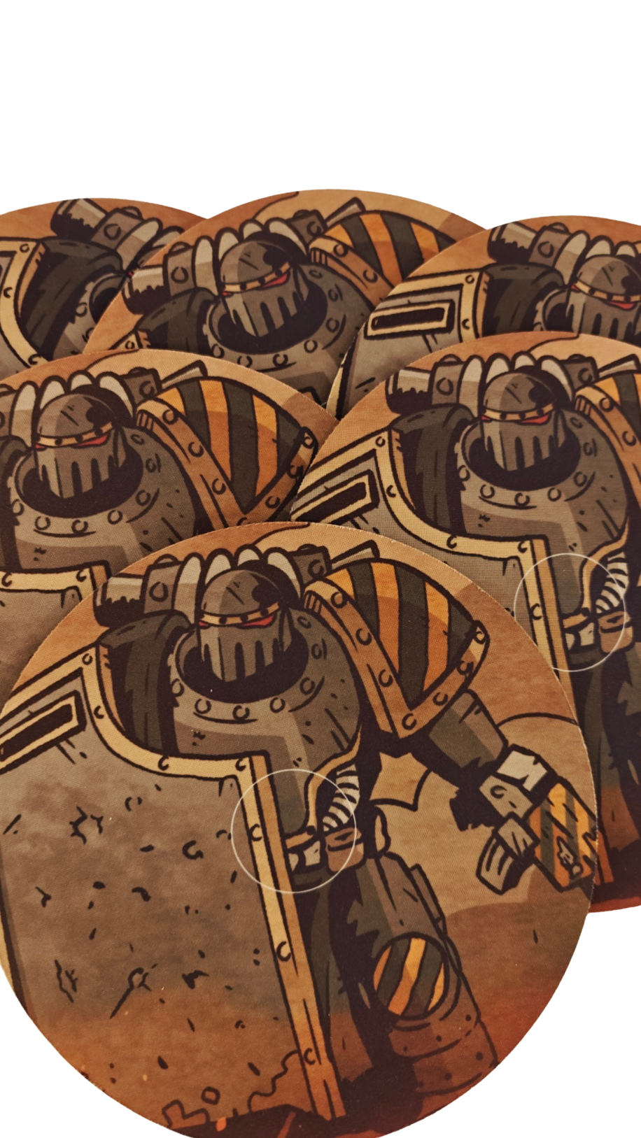 Iron Objective Markers set of 6