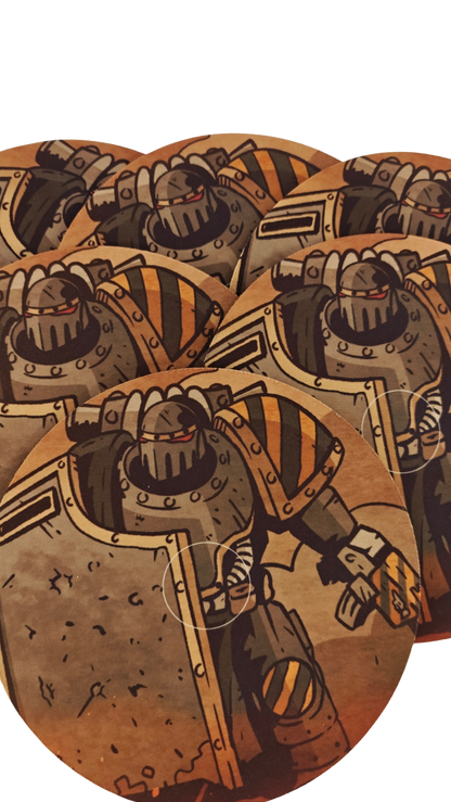 Iron Objective Markers set of 6