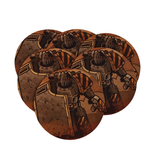 Iron Objective Markers set of 6